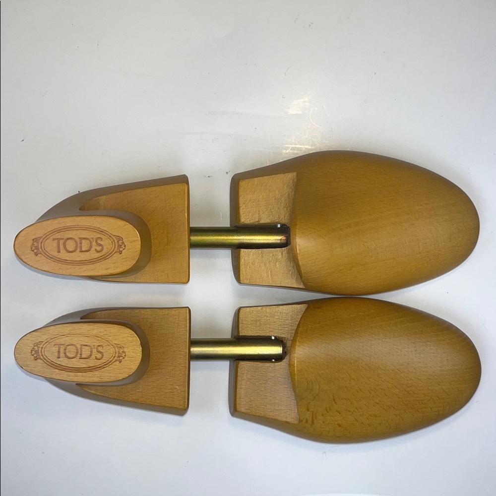 Authentic TOD’S Wooden Shoe Trees ~ Marked Size 7